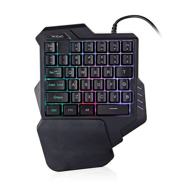 Teclado One-handed para jogos LOL/PUBG/FF